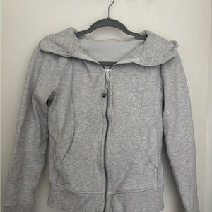 Lululemon Gray Zip-Up